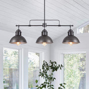 Vesara Industrial Metal Dome Pendant - Lamp Copper