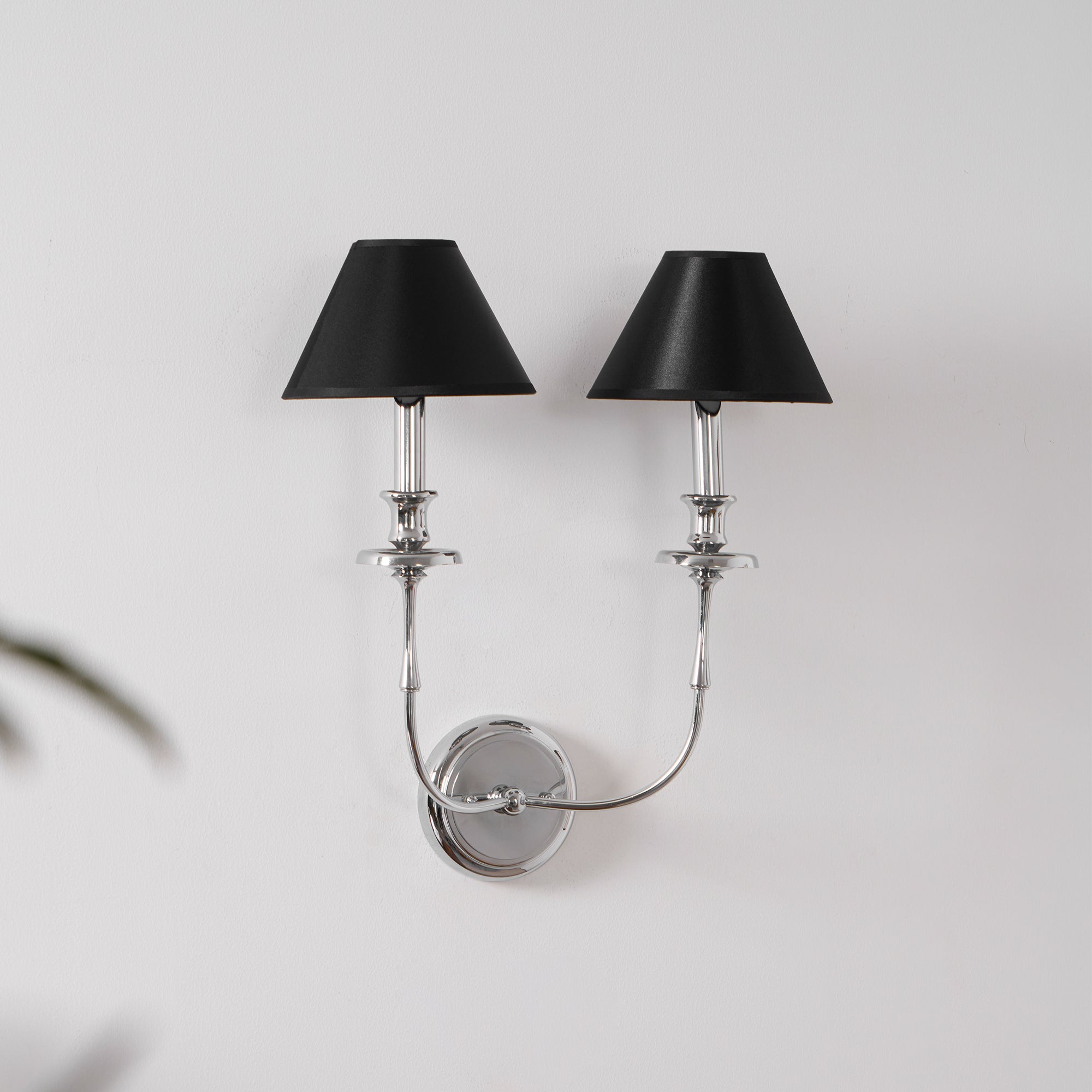 Vedoror Vintage Industrial Brass Fabric Wall Lamp - Lamp Copper