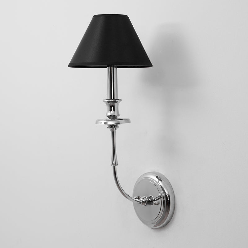 Vedoror Vintage Industrial Brass Fabric Wall Lamp - Lamp Copper
