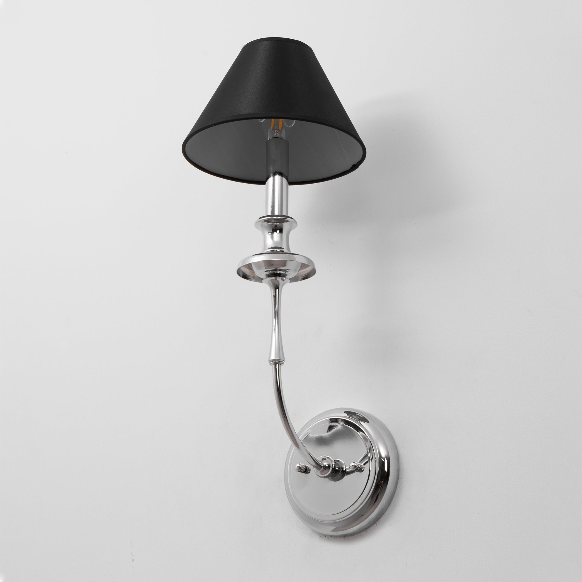 Vedoror Vintage Industrial Brass Fabric Wall Lamp - Lamp Copper
