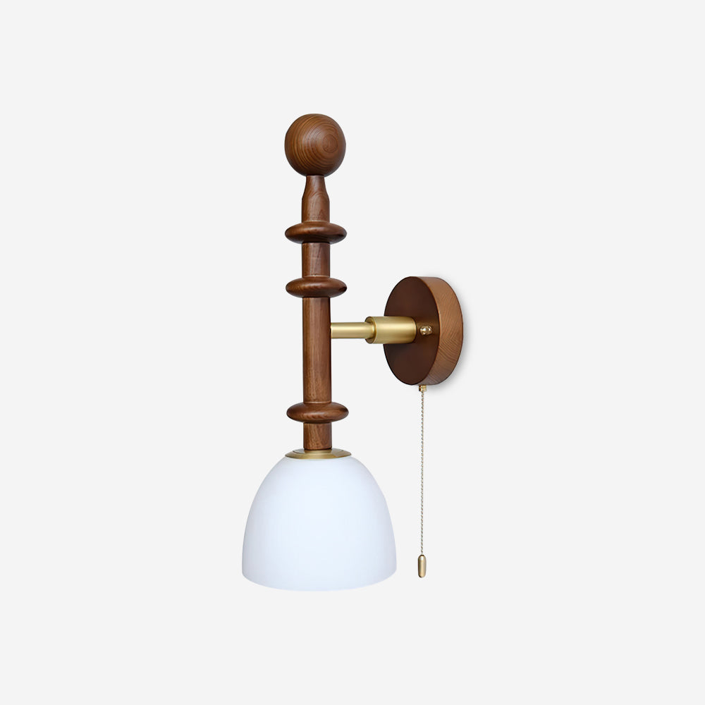 Pivelo Wooden Wall Lamp - Lamp Copper