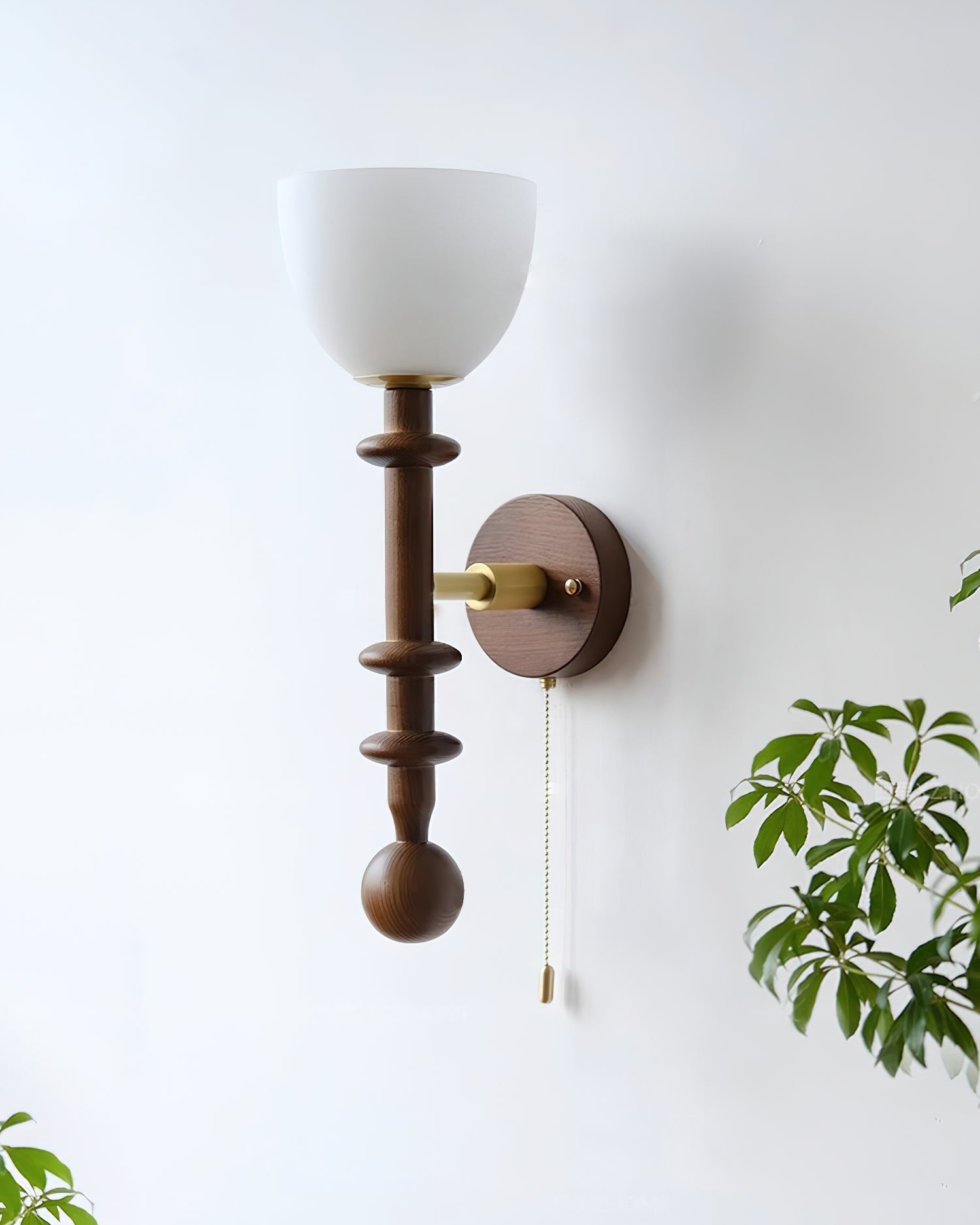 Pivelo Wooden Wall Lamp - Lamp Copper