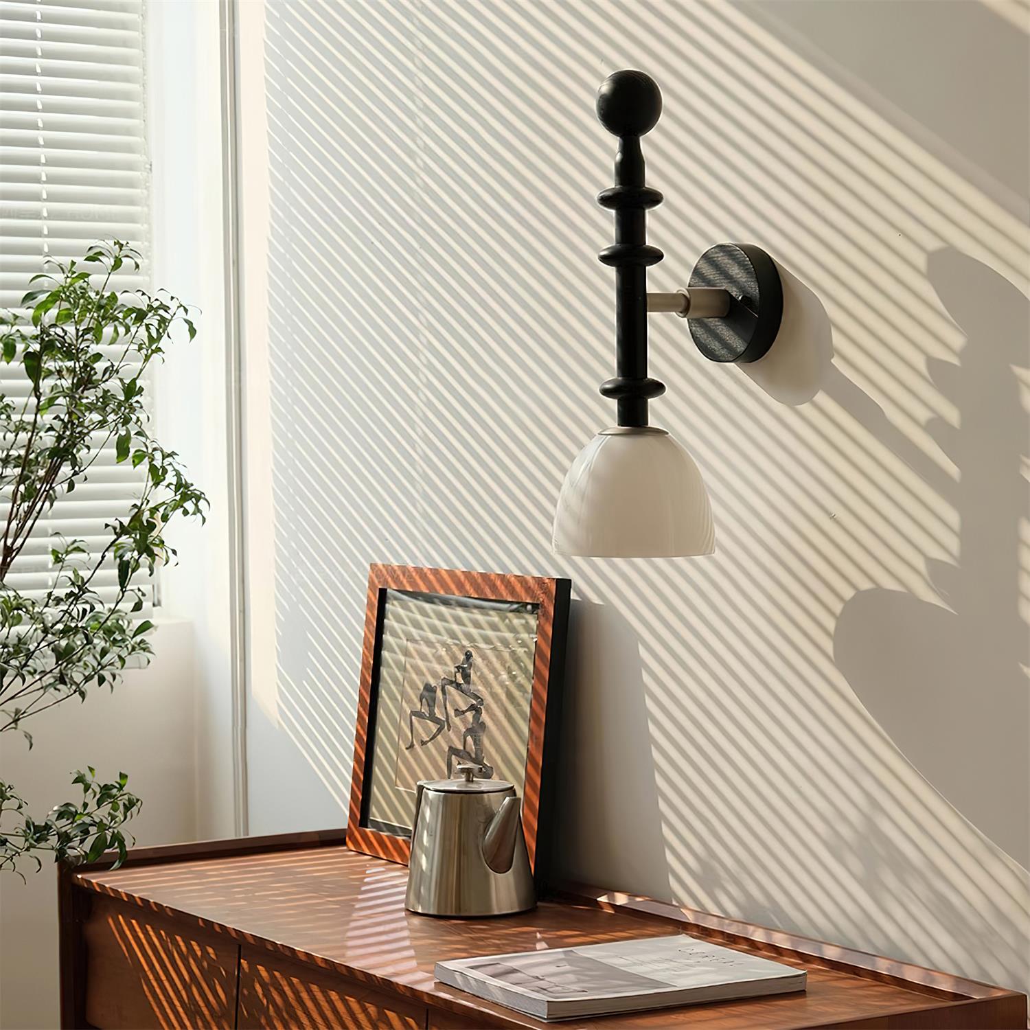 Pivelo Wooden Wall Lamp - Lamp Copper