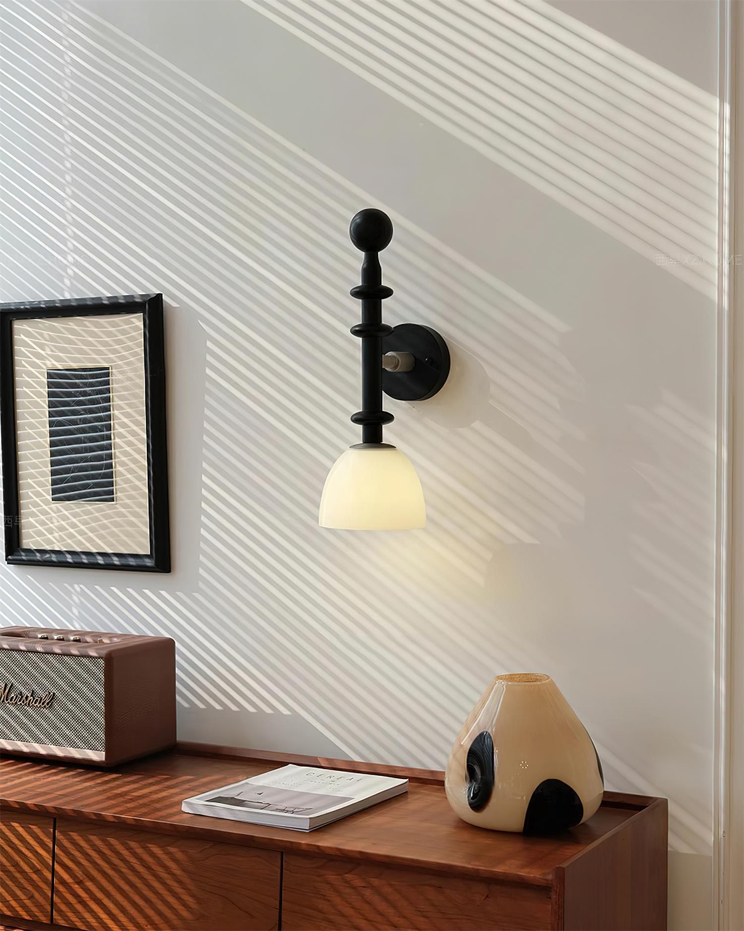 Pivelo Wooden Wall Lamp - Lamp Copper