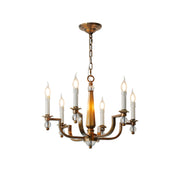 Vorinor Vintage Industrial Metal Chandelier - Lamp Copper
