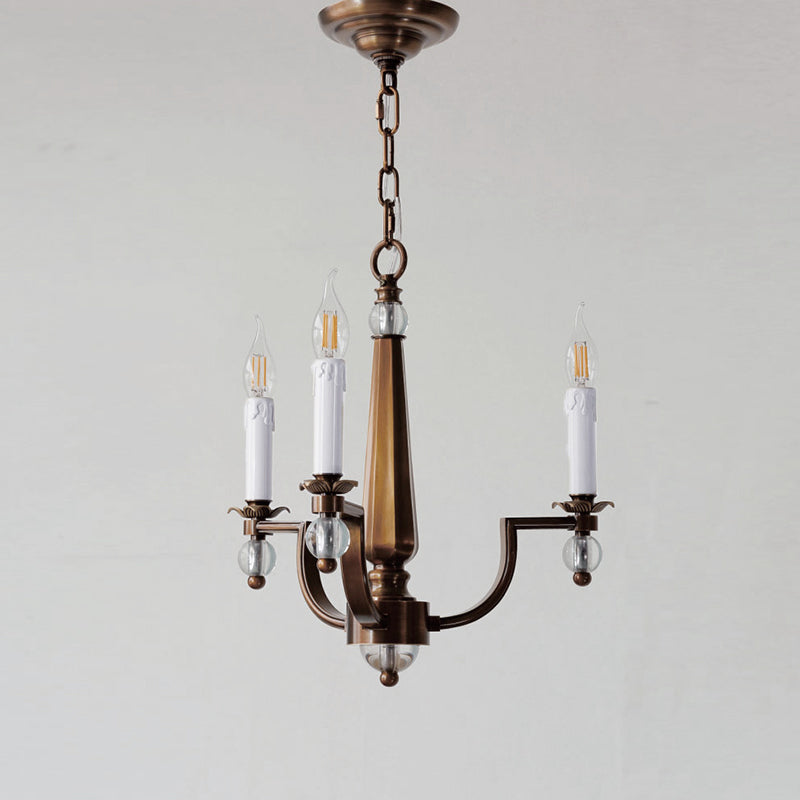 Vorinor Vintage Industrial Metal Chandelier - Lamp Copper