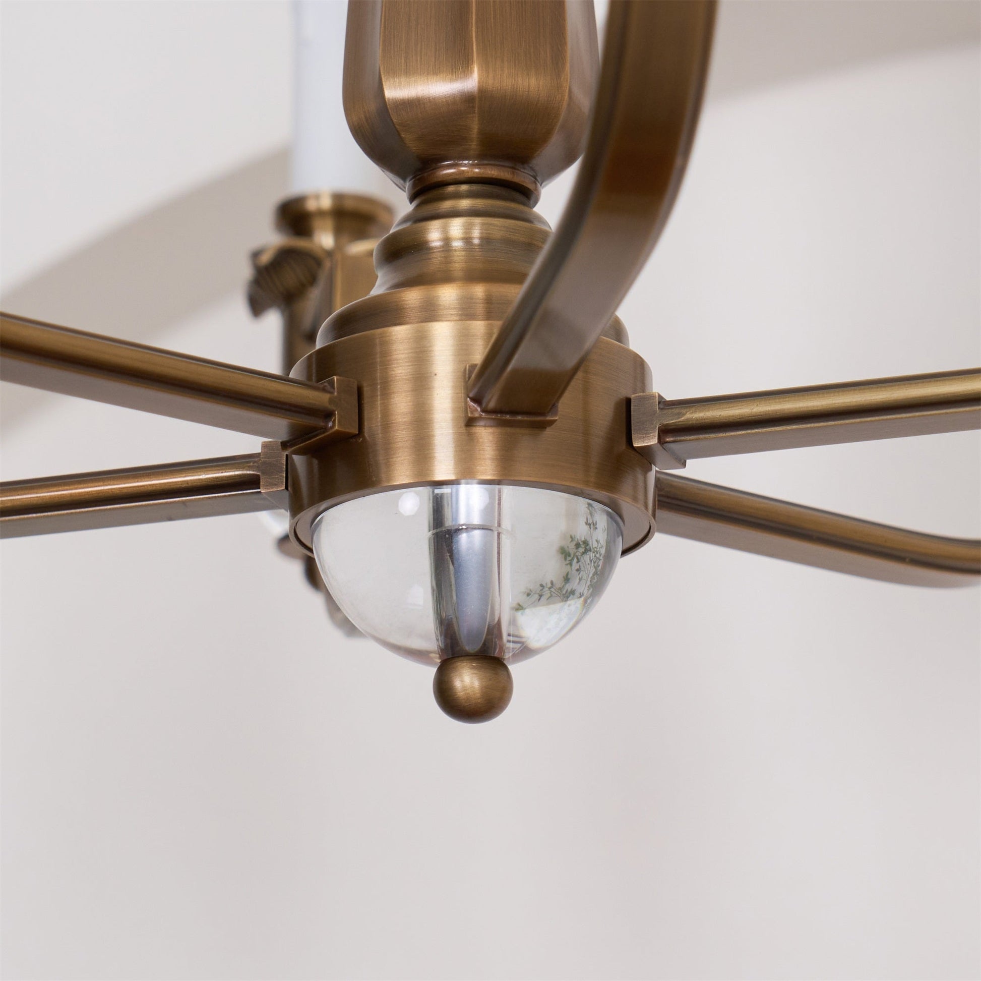 Vorinor Vintage Industrial Metal Chandelier - Lamp Copper