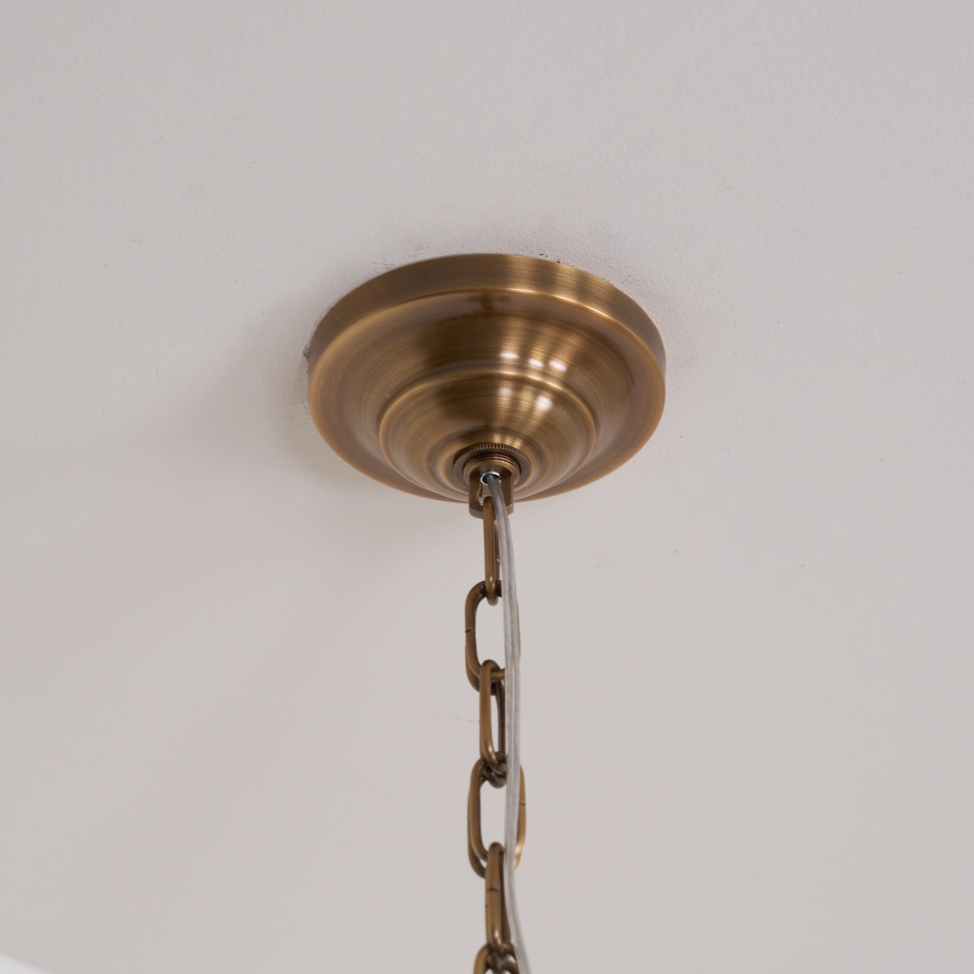 Vorinor Vintage Industrial Metal Chandelier - Lamp Copper