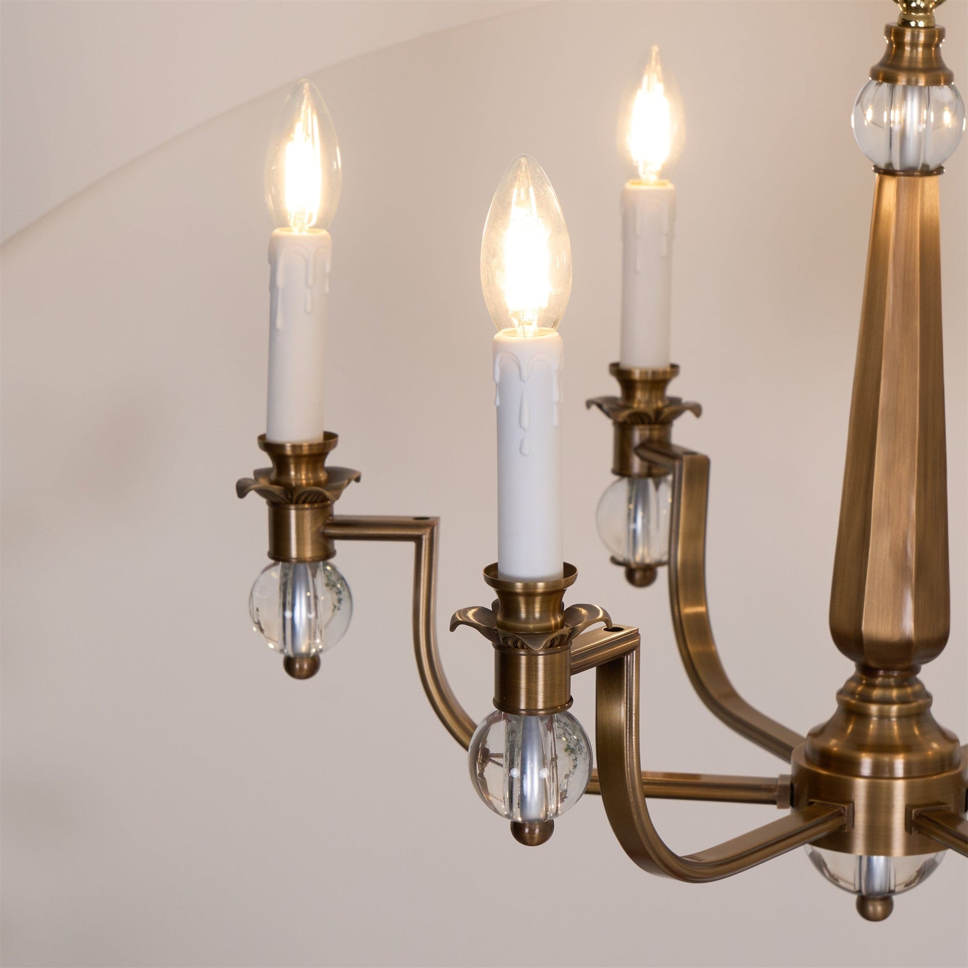 Vorinor Vintage Industrial Metal Chandelier - Lamp Copper