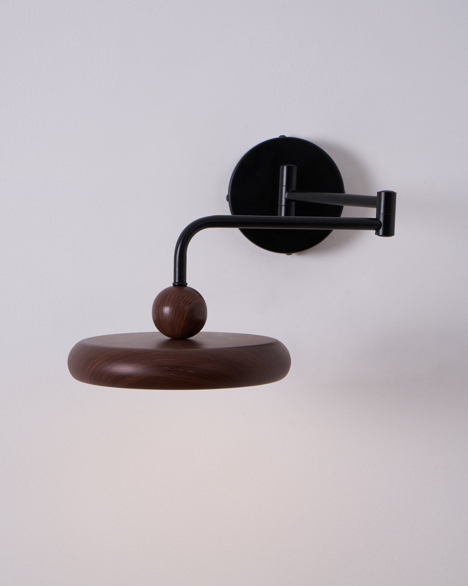 Nella Wooden Wall Light - Lamp Copper