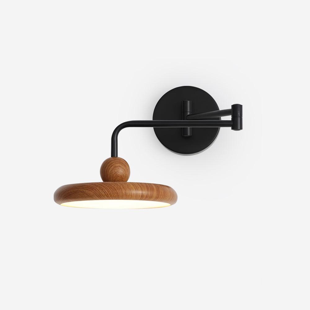 Nella Wooden Wall Light - Lamp Copper