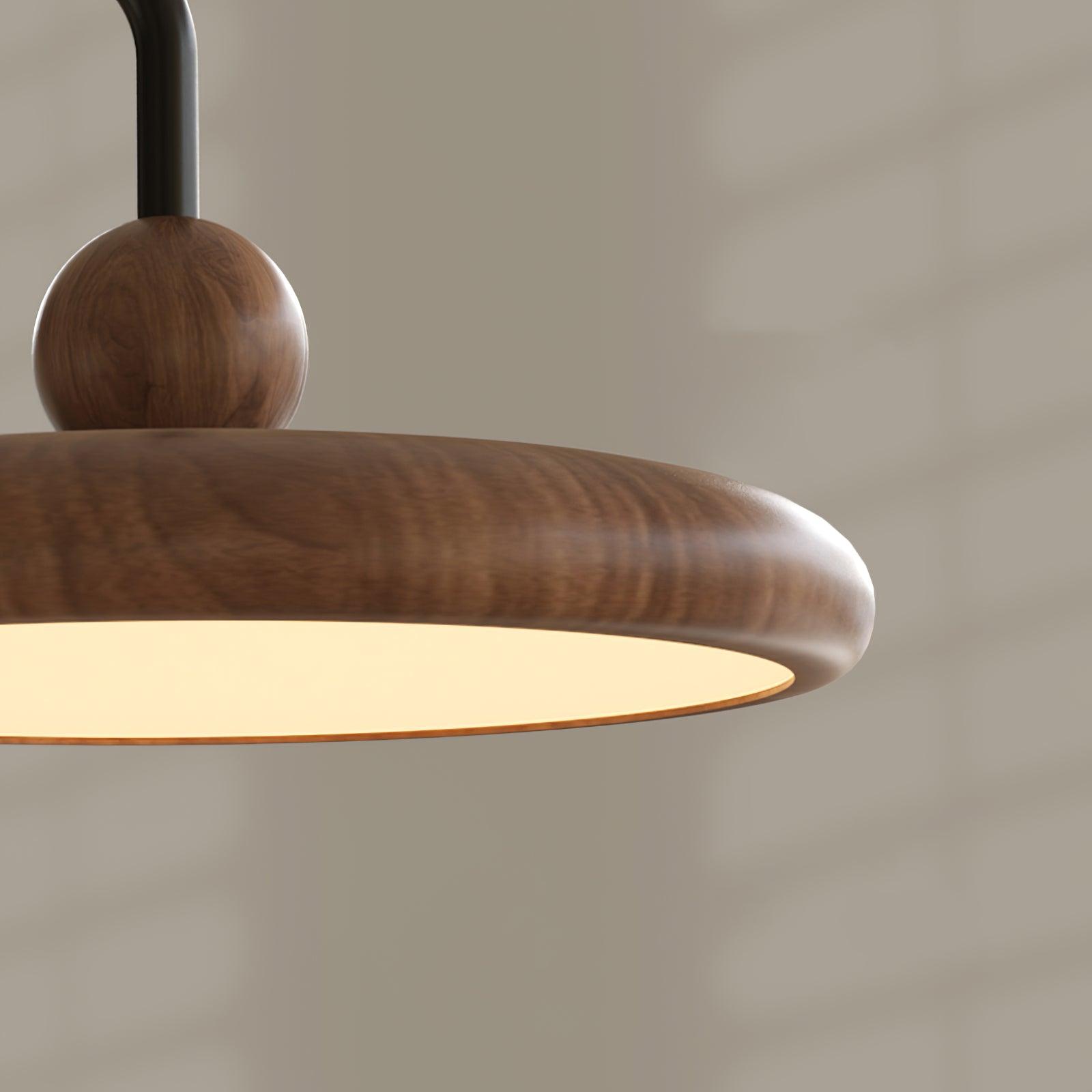 Nella Wooden Wall Light - Lamp Copper