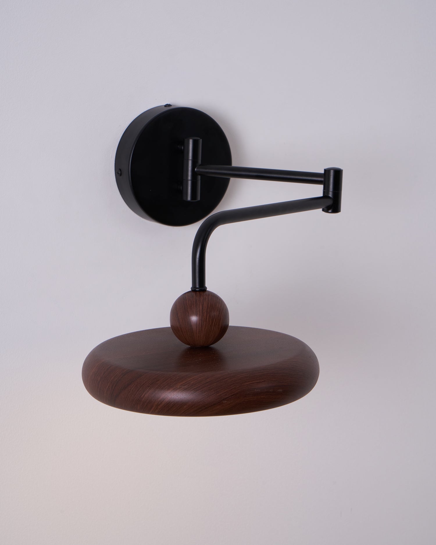 Nella Wooden Wall Light - Lamp Copper