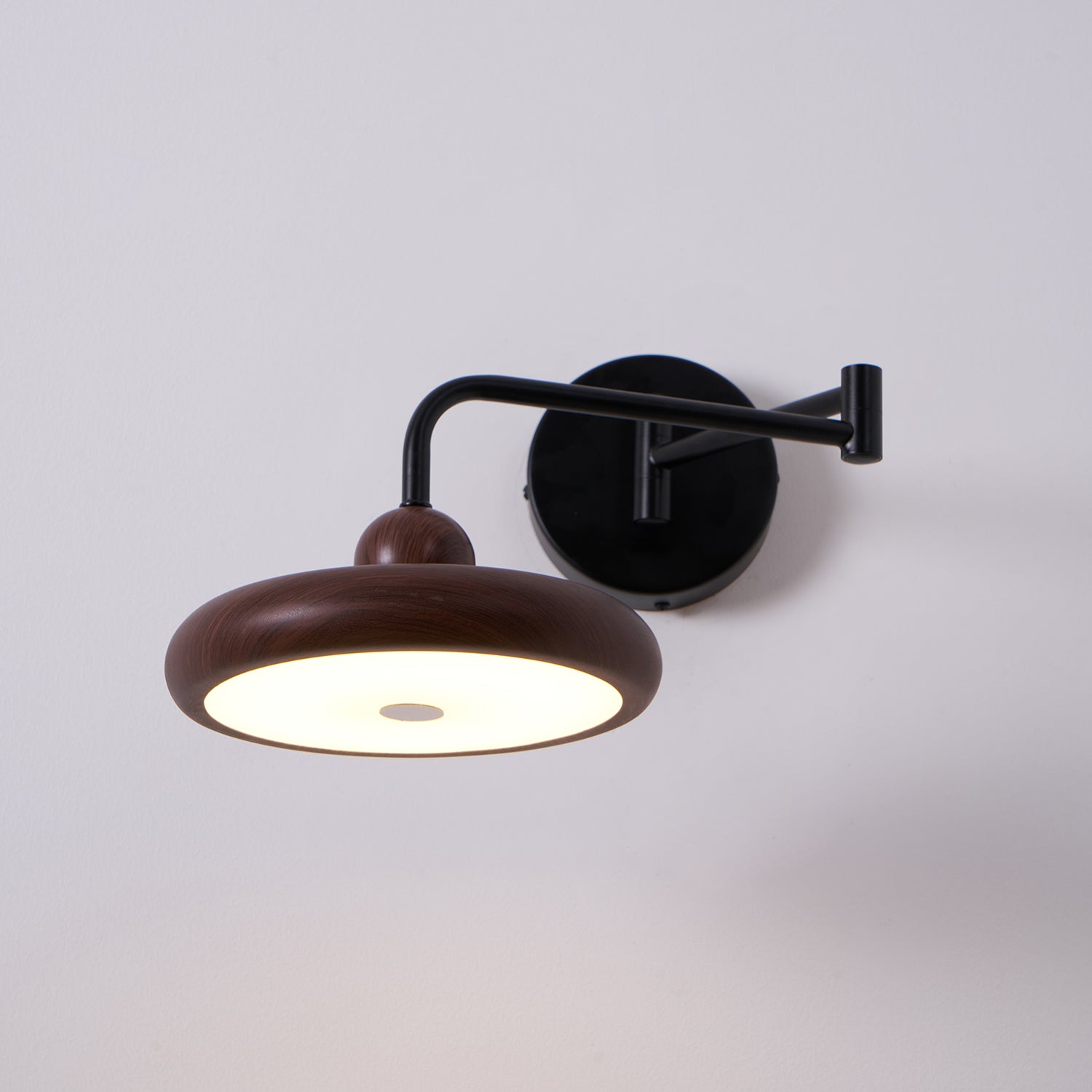 Nella Wooden Wall Light - Lamp Copper
