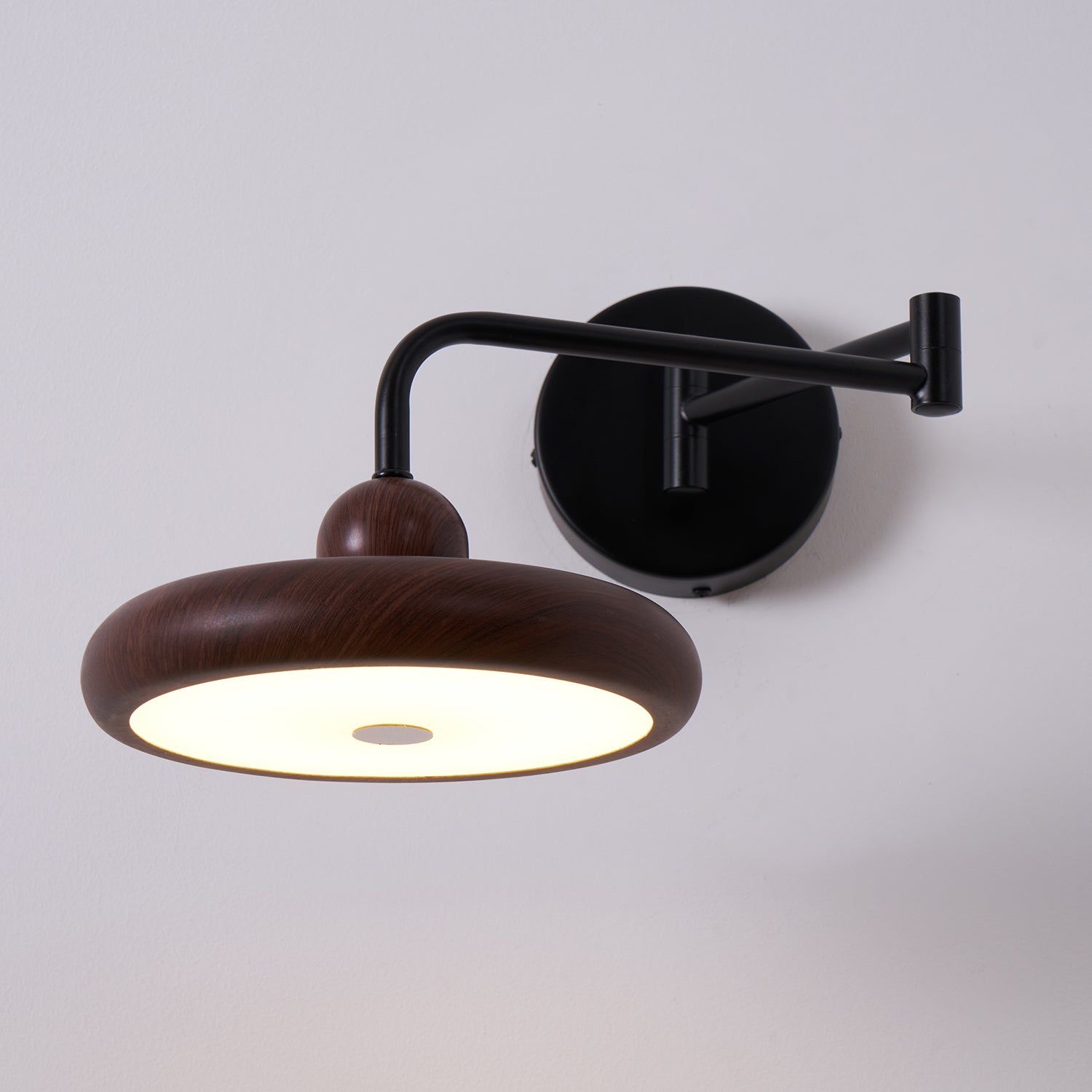 Nella Wooden Wall Light - Lamp Copper
