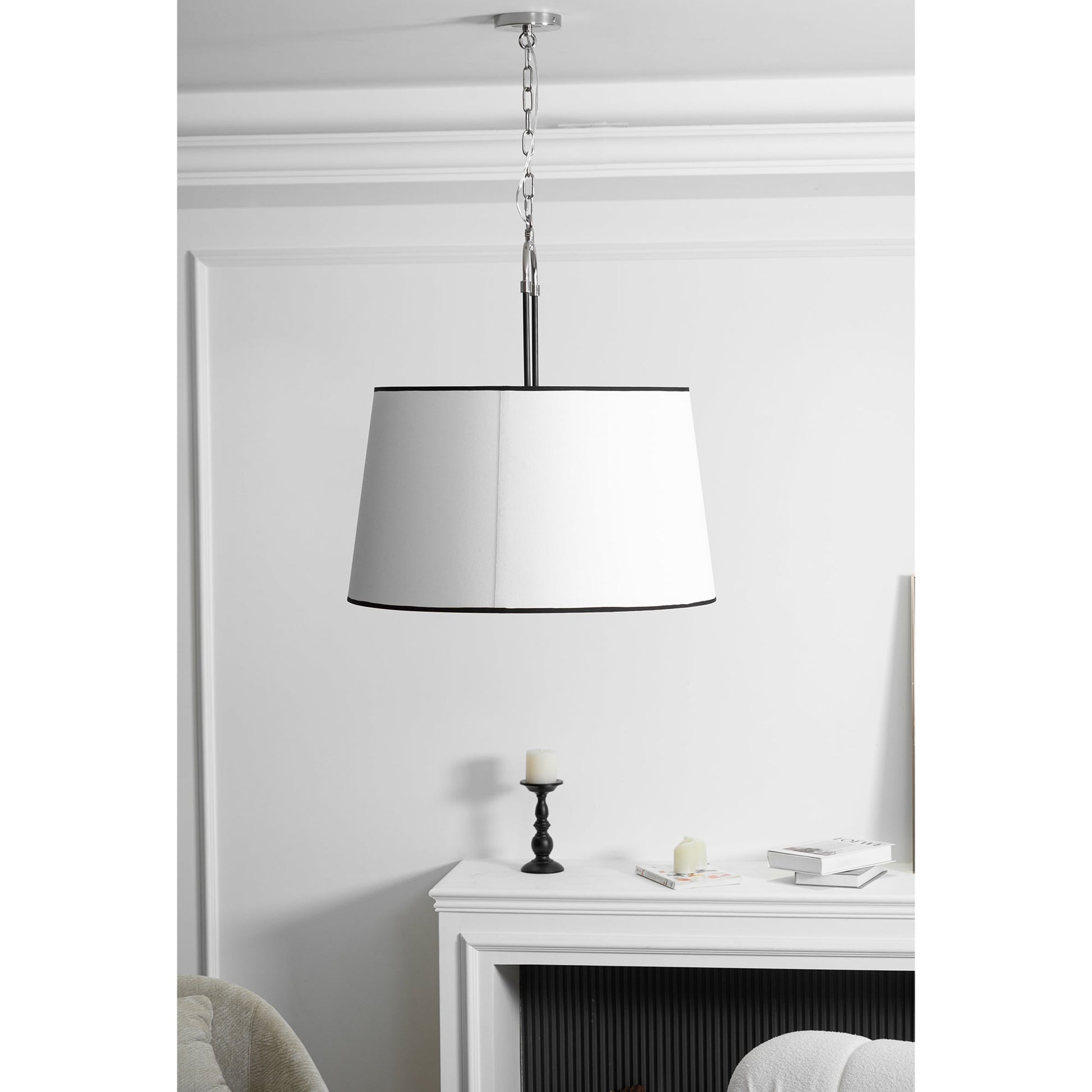 Aurzorora Vintage Industrial Brass Fabric Pendant Lamp - Lamp Copper