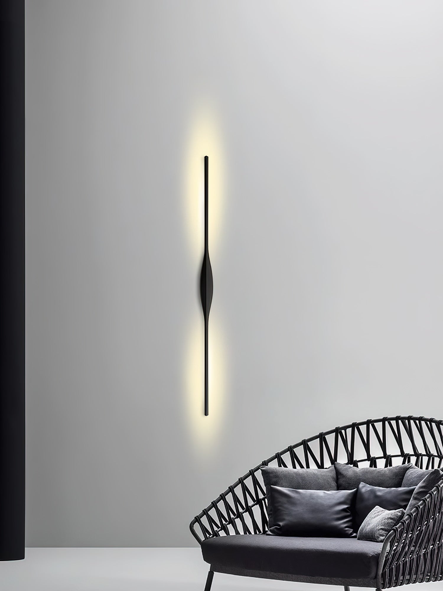 Cuthaiel Modern Minimalist Metal Wall Lamp - Lamp Copper