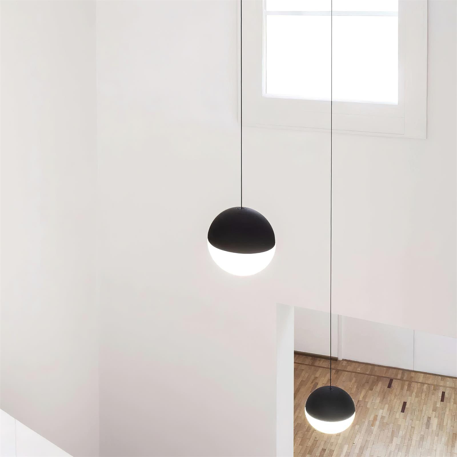 Pendant Light Black Cone Shade Industrial - Lamp Copper