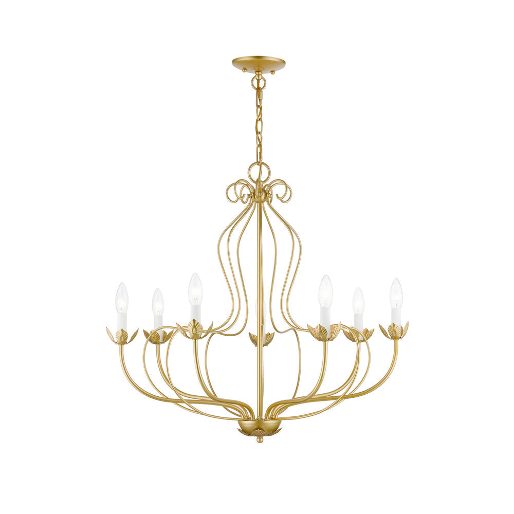 Avtalan Vintage Industrial Metal Chandelier - Lamp Copper