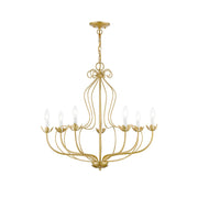 Avtalan Vintage Industrial Metal Chandelier - Lamp Copper