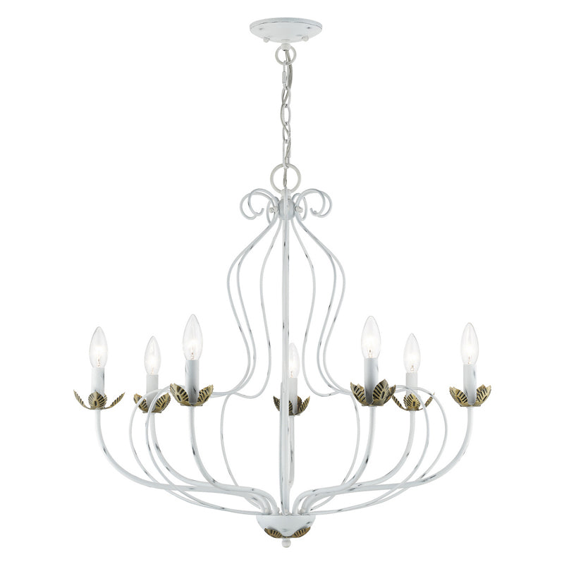 Avtalan Vintage Industrial Metal Chandelier - Lamp Copper