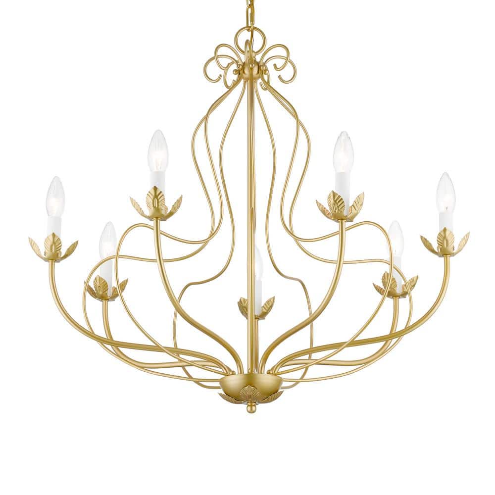 Avtalan Vintage Industrial Metal Chandelier - Lamp Copper