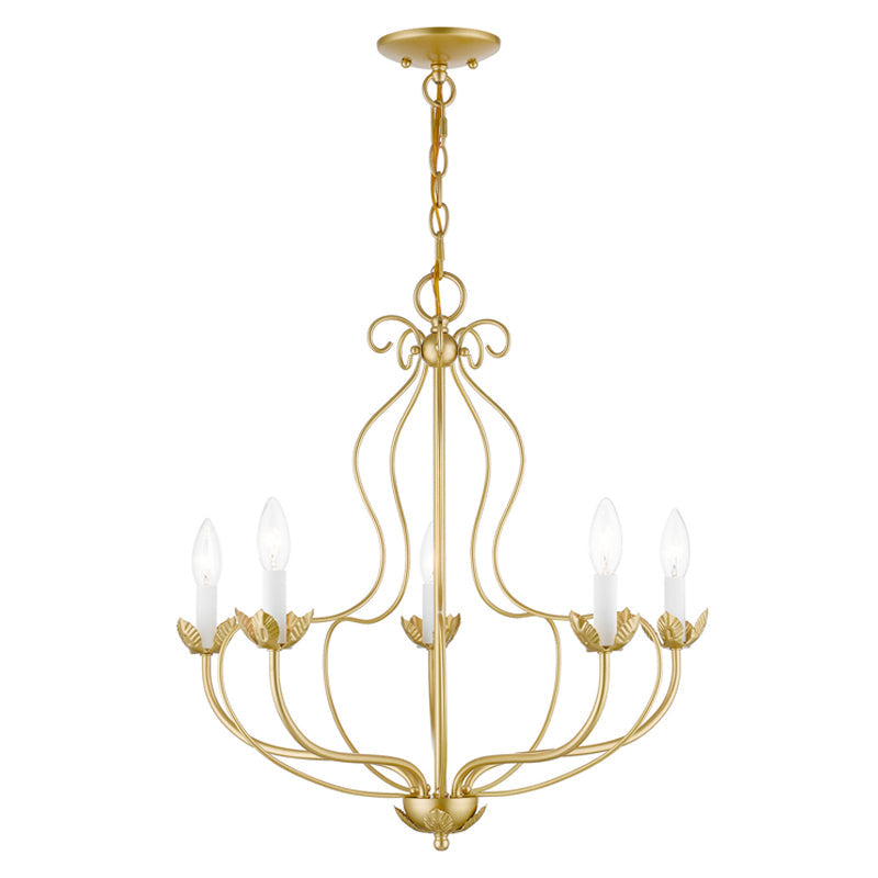 Avtalan Vintage Industrial Metal Chandelier - Lamp Copper