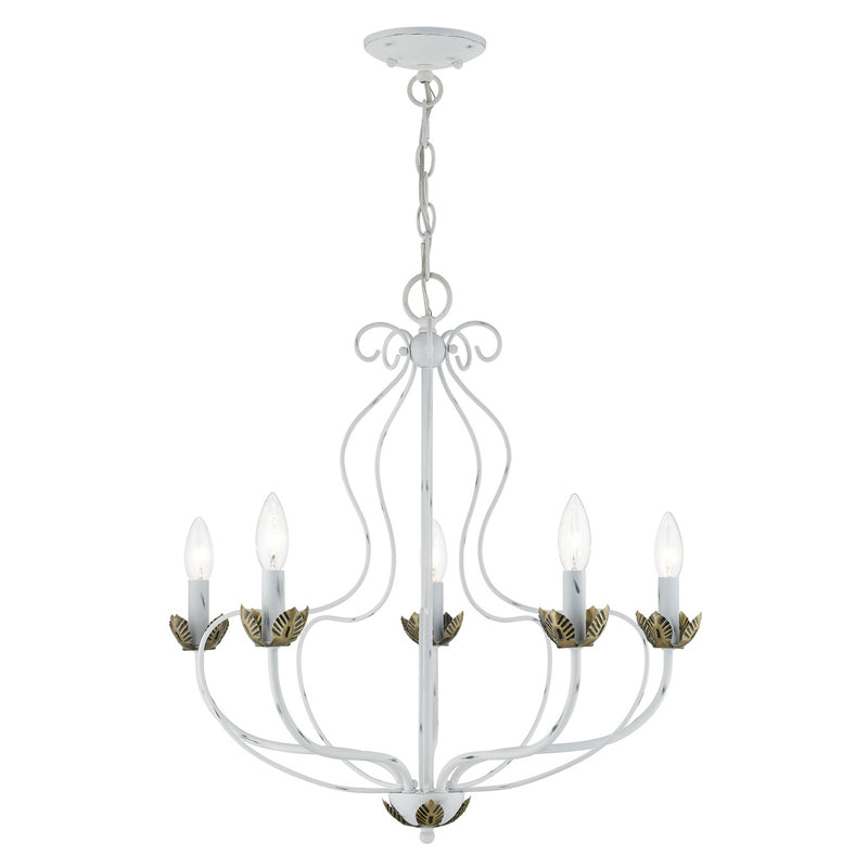 Avtalan Vintage Industrial Metal Chandelier - Lamp Copper