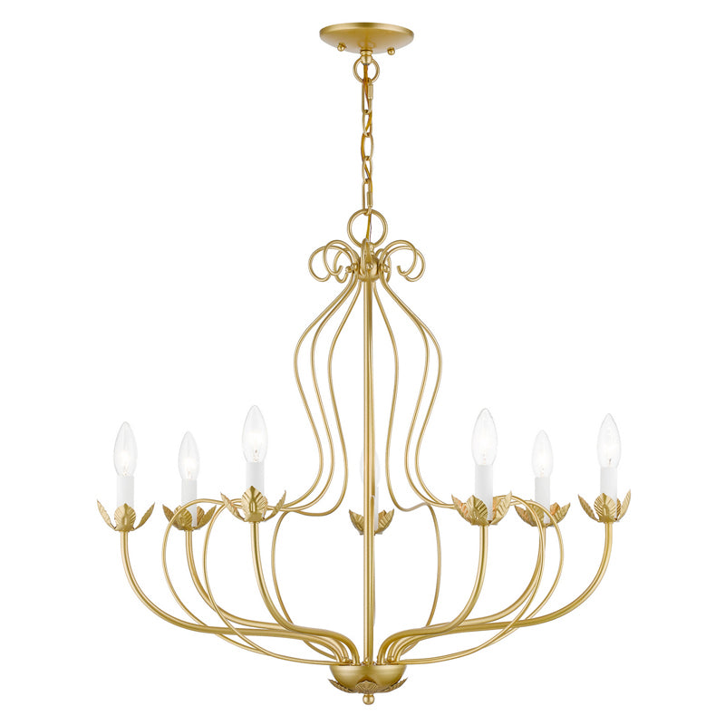 Avtalan Vintage Industrial Metal Chandelier - Lamp Copper