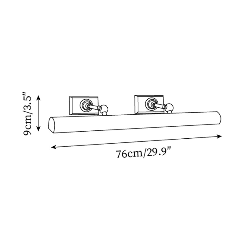 Vebilo Brass Double Wall Light - Lamp Copper