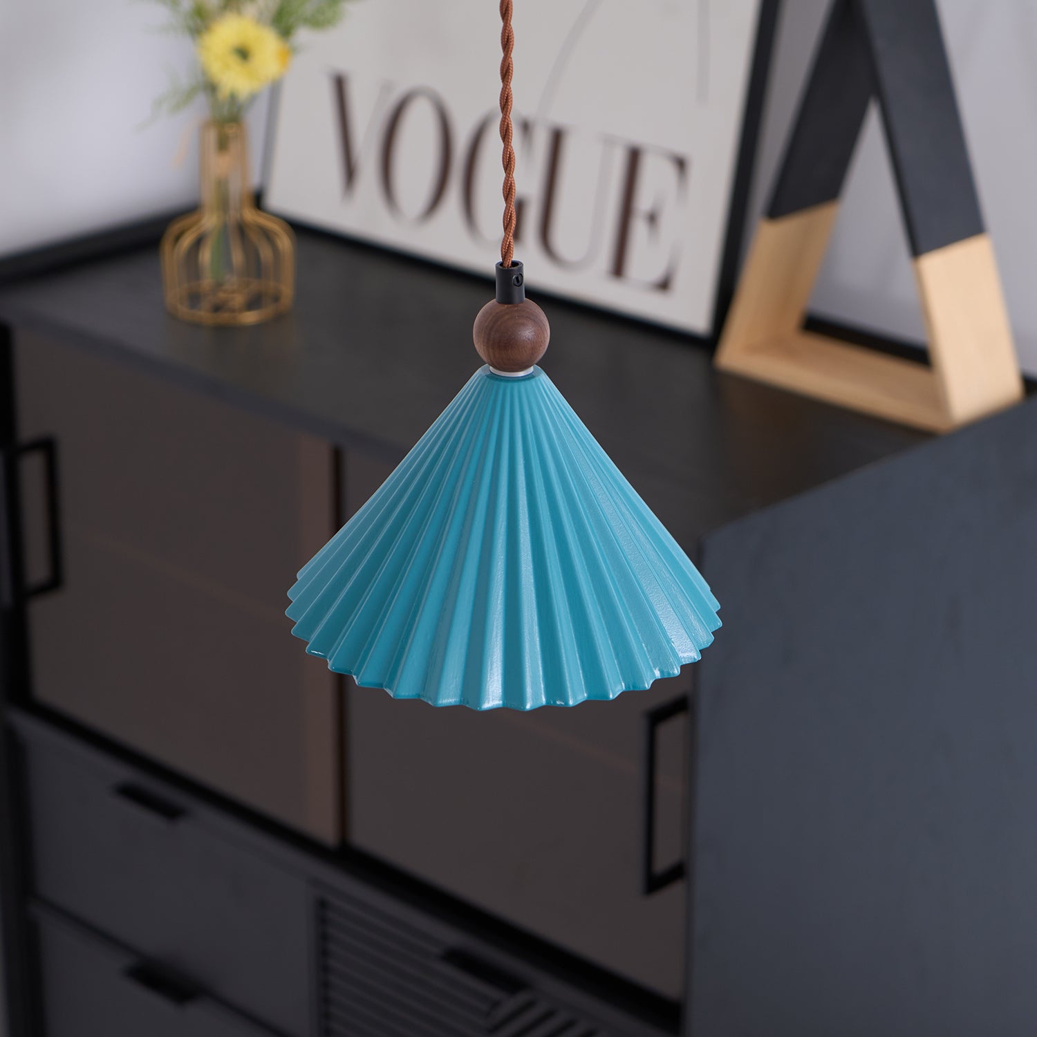 Skyler Ceramics Pendant Lights - Lamp Copper