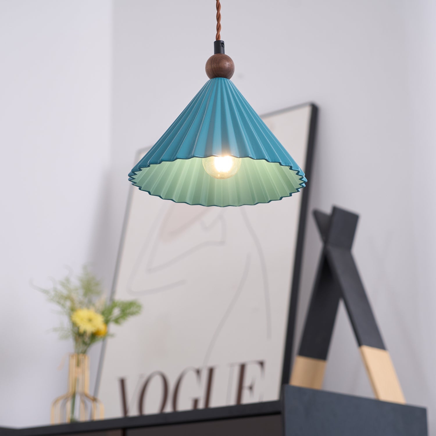 Skyler Ceramics Pendant Lights - Lamp Copper