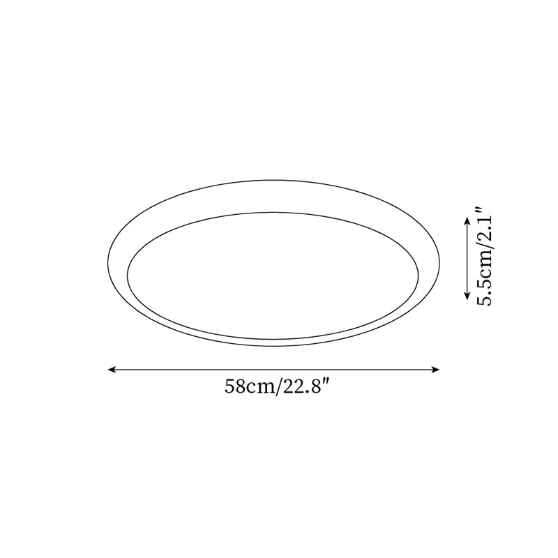 Lunaro Travertine Ceiling Light - Lamp Copper