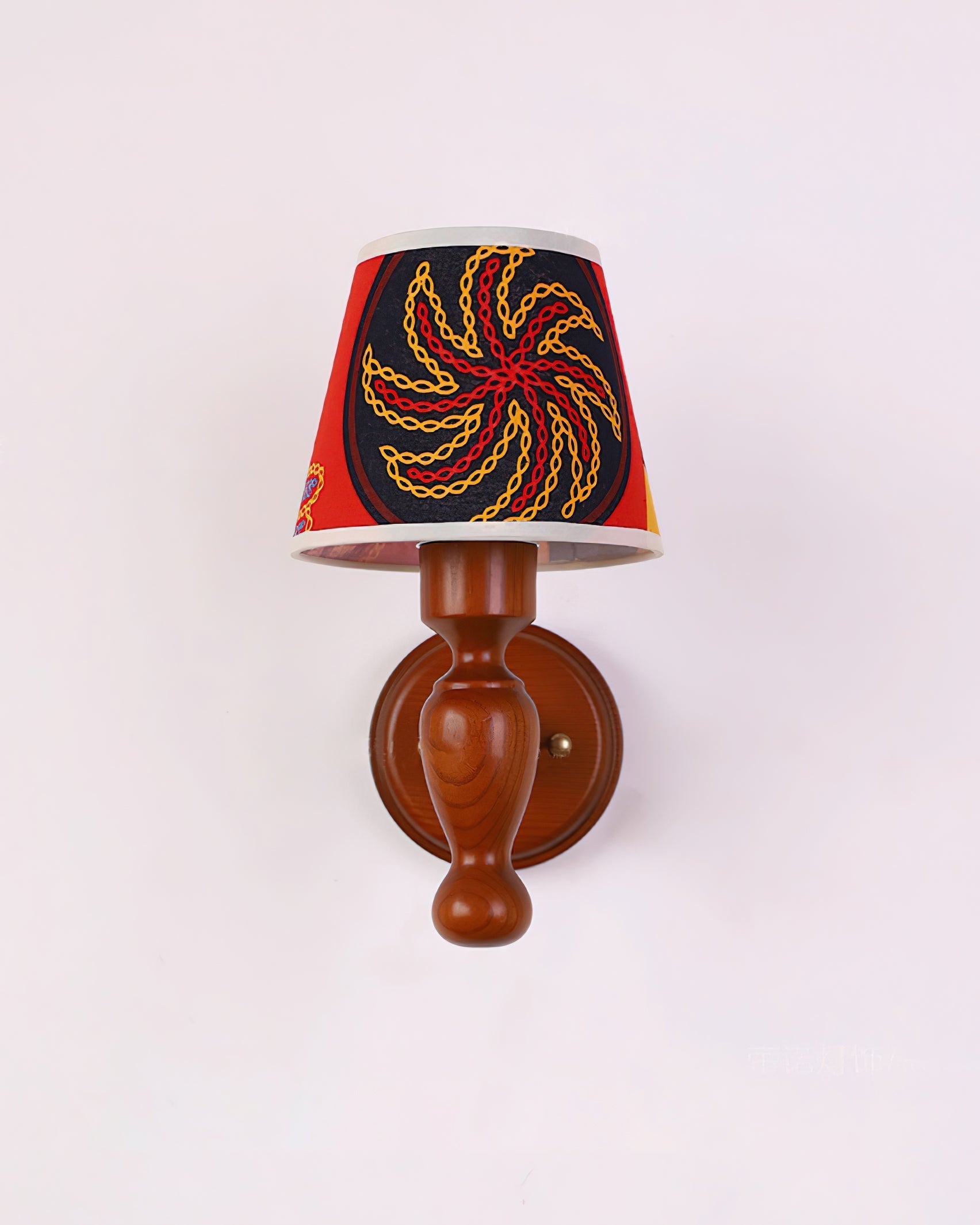 Mapleleaf Wooden Wall Lamp - Lamp Copper