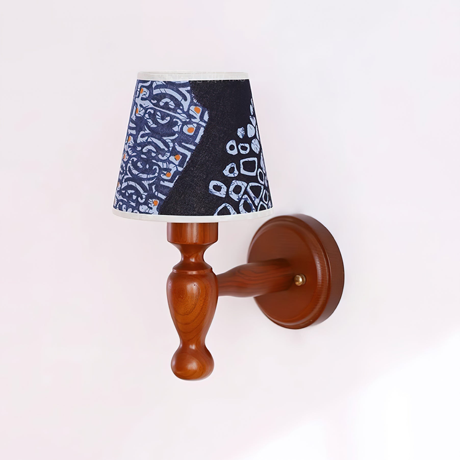 Mapleleaf Wooden Wall Lamp - Lamp Copper