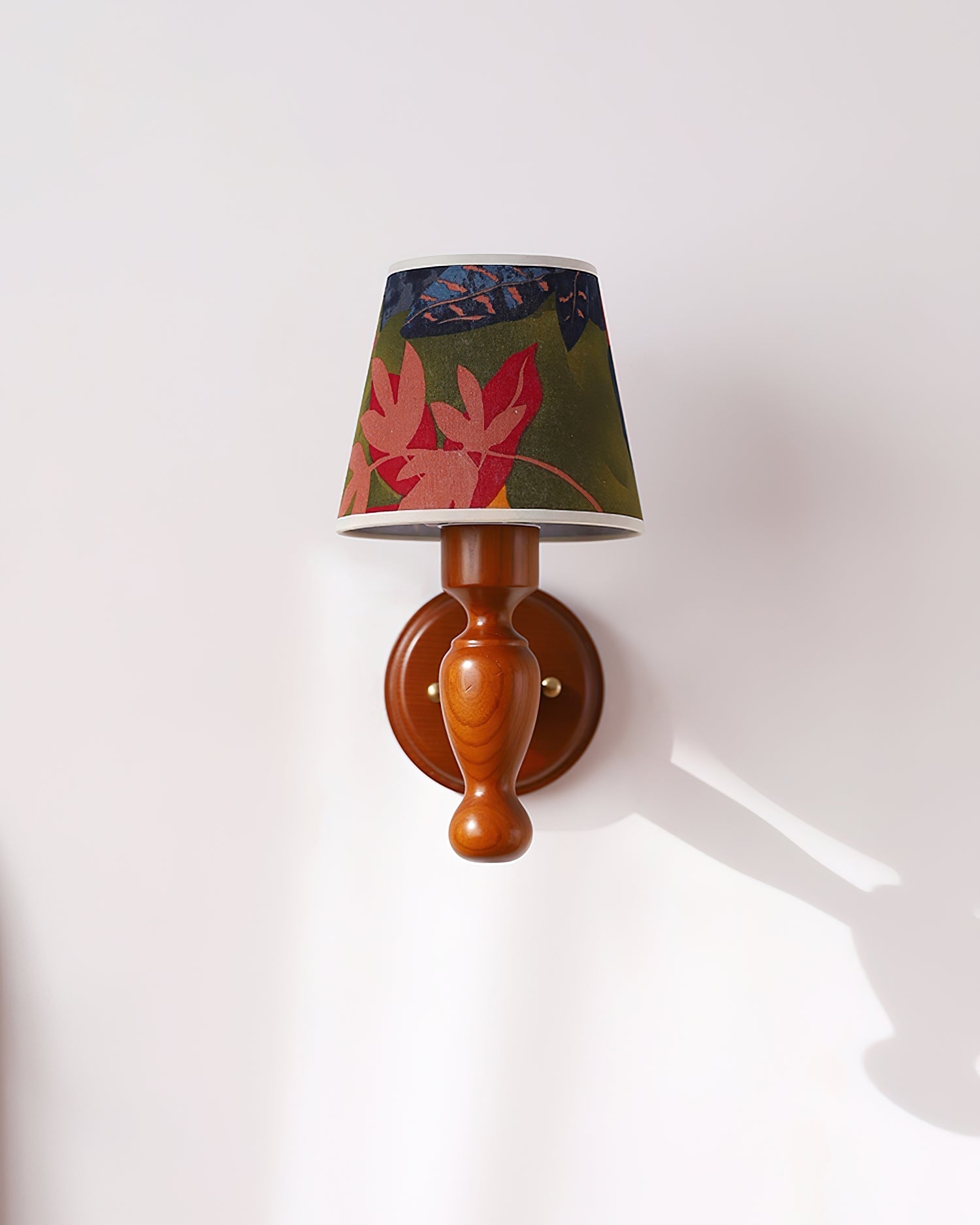 Mapleleaf Wooden Wall Lamp - Lamp Copper