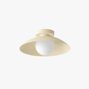 Arisha Modern Flush Mount Ceiling Light Black Red Pink Yellow Bedroom - Lamp Copper