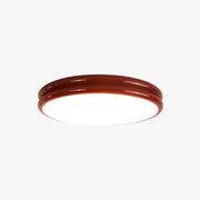 Valentina Minimalism Colorful Flush Mount Ceiling Light Double-layered Design - Lamp Copper