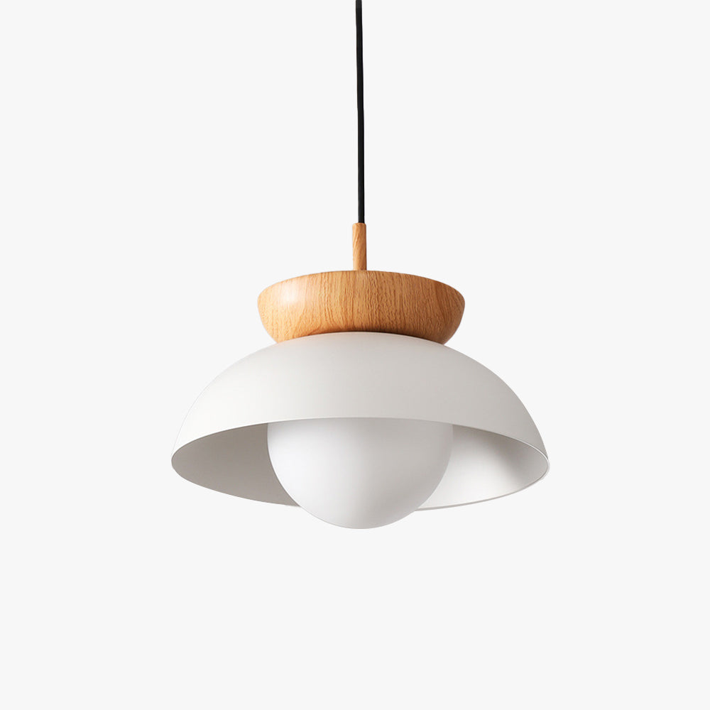 Muto Nordic Pendant Light/Flush Mount Ceiling Light Wood/Metal Black Kitchen Balcony - Lamp Copper
