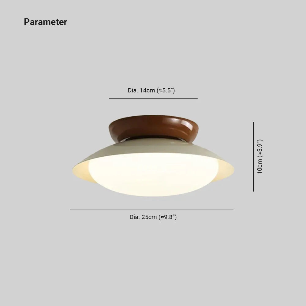 Aurora Ceiling Light Bowl-shaped - Lamp Copper