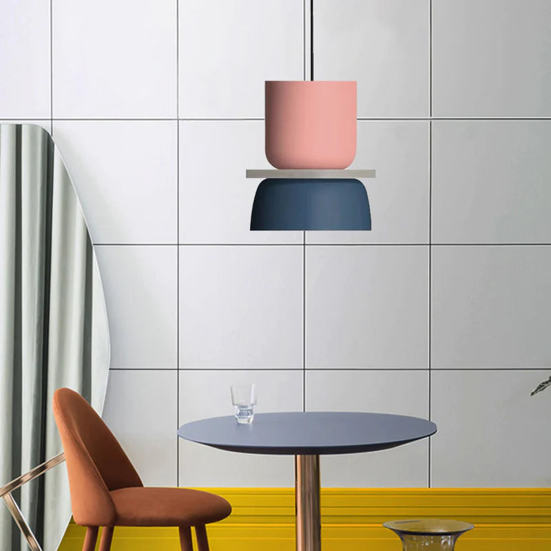 Jojo Pendant Light Contrast Color - Lamp Copper