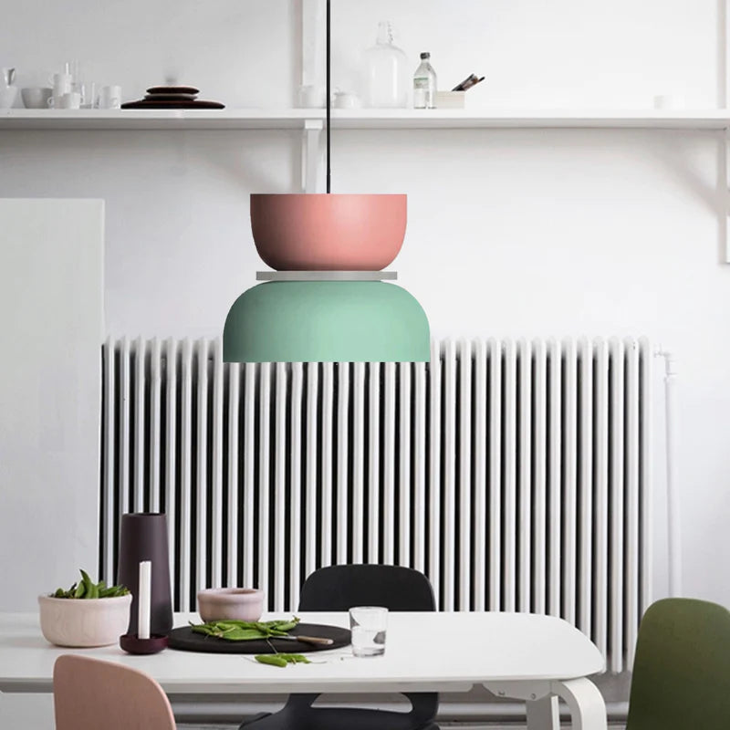 Jojo Pendant Light Contrast Color - Lamp Copper