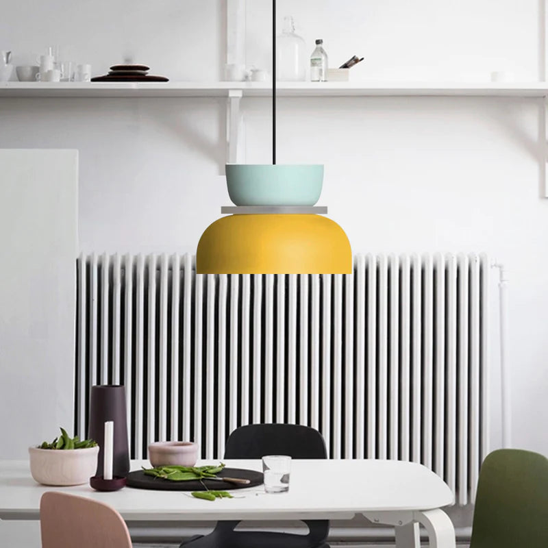 Jojo Pendant Light Contrast Color - Lamp Copper