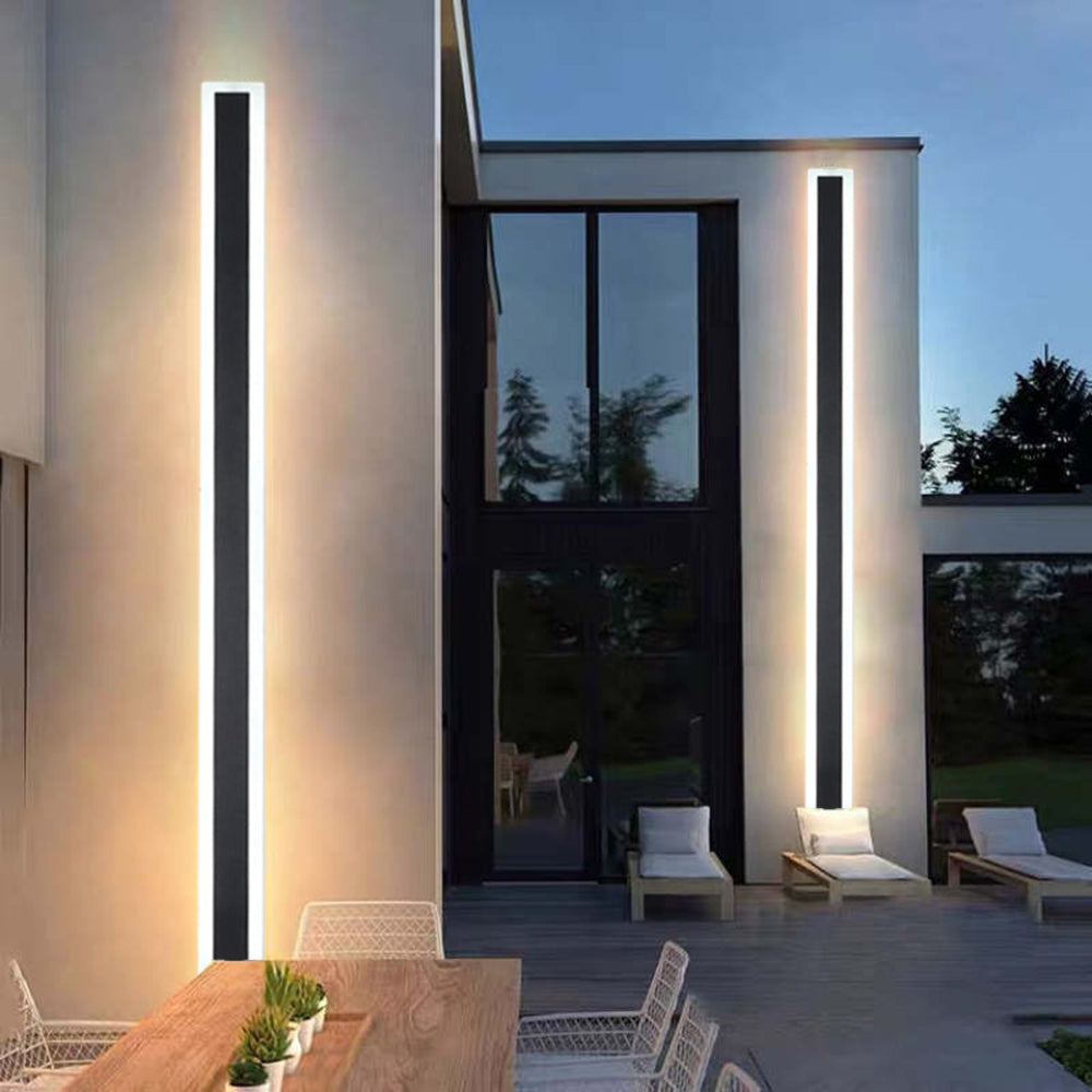 Vynn Linear Outdoor Wall Lamp - Lamp Copper