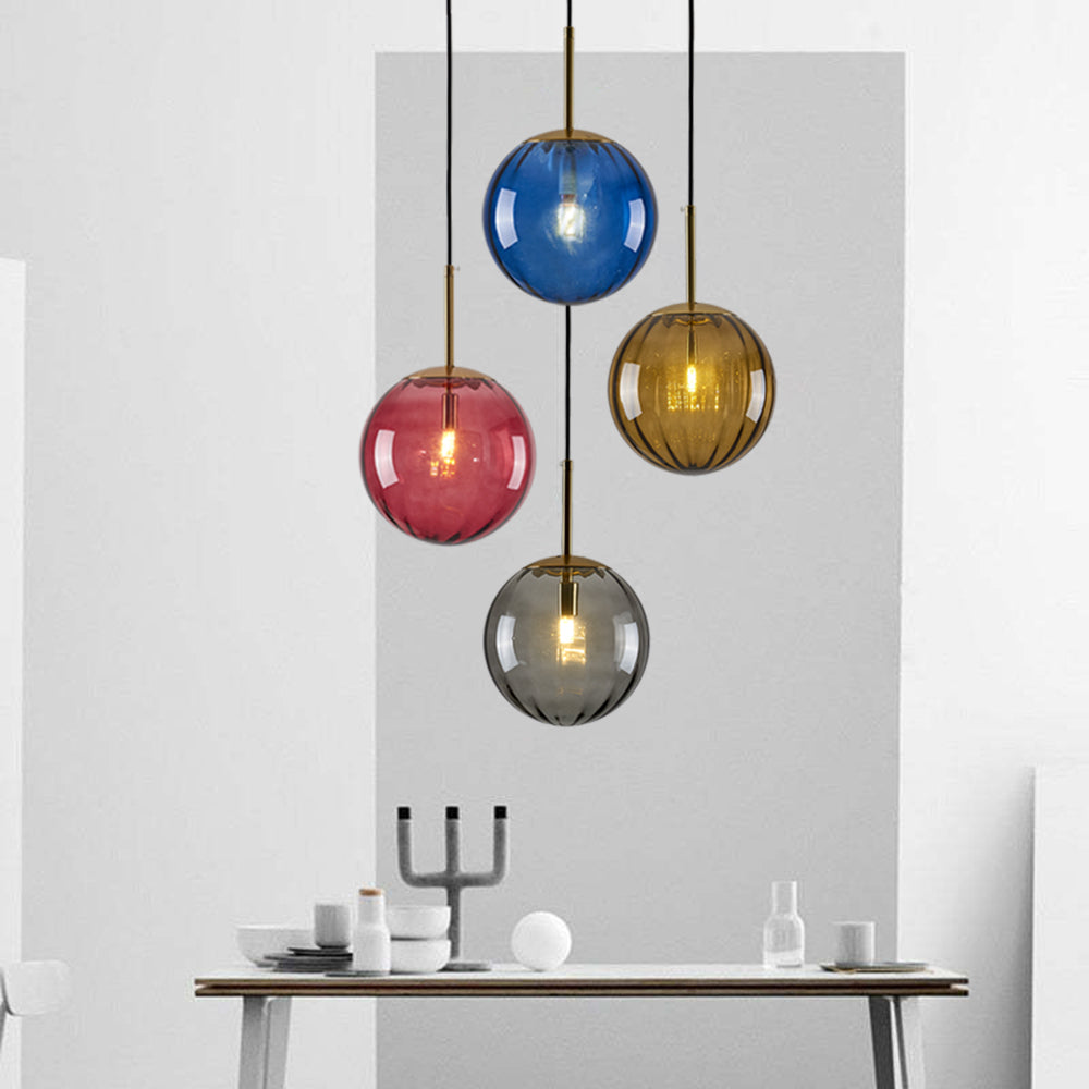 Lexa Pendant Light Glass - Lamp Copper