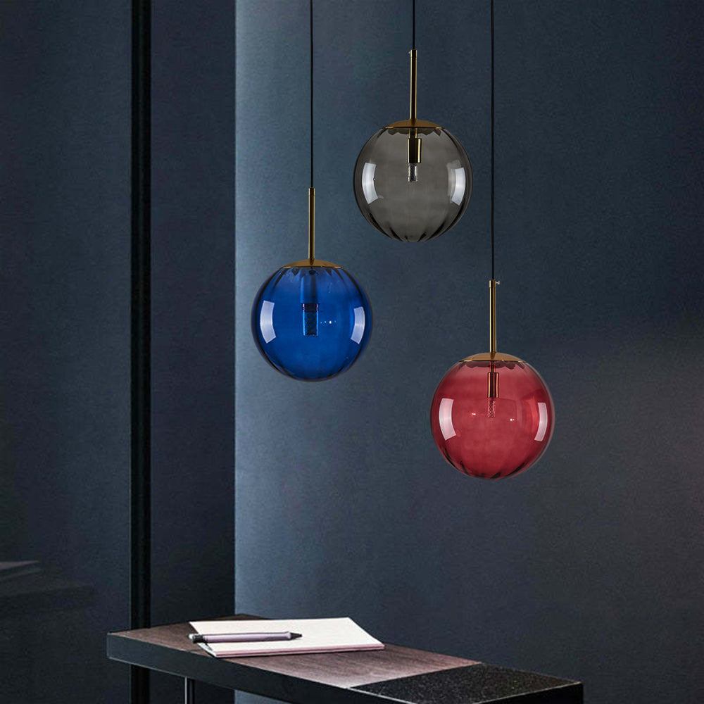 Lexa Pendant Light Glass - Lamp Copper