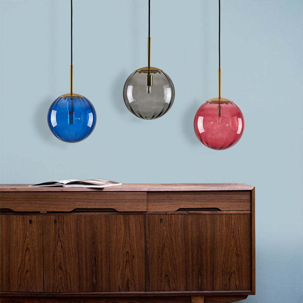 Lexa Pendant Light Glass - Lamp Copper