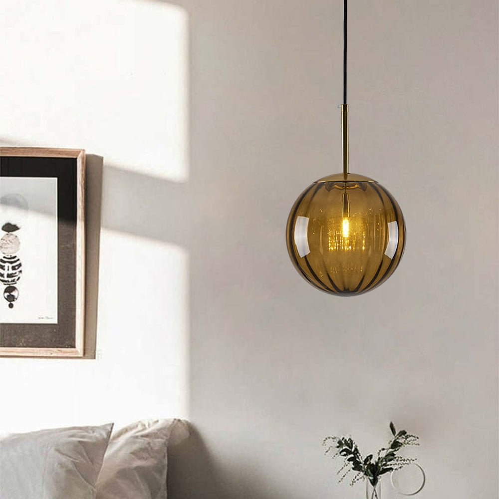 Lexa Pendant Light Glass - Lamp Copper
