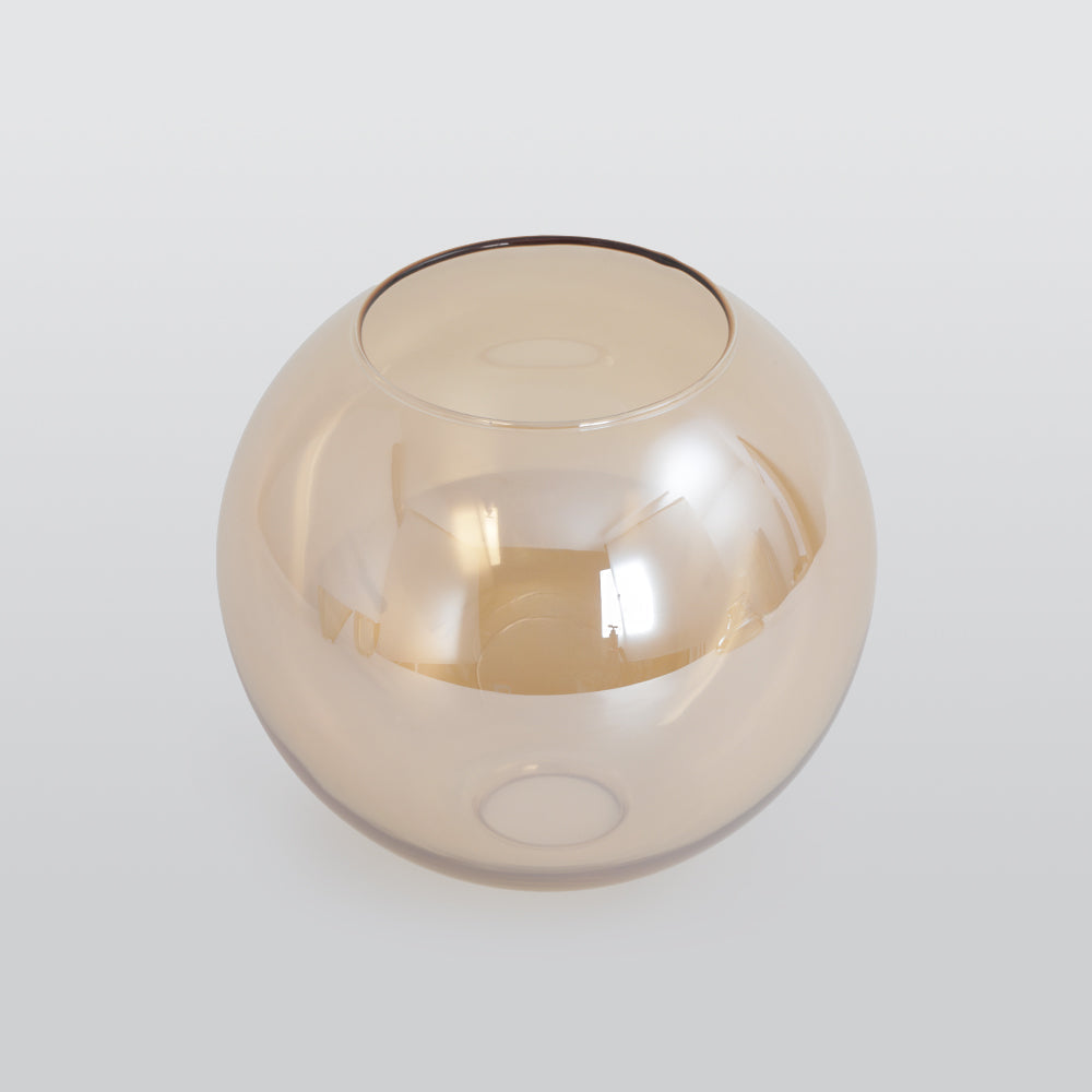 June Industrial Glass Pendant Light Clear/Amber/Smoke Grey - Lamp Copper