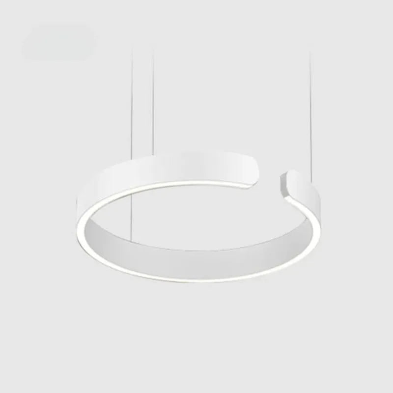 Arisha Luxury Minimalist LED Ring Pendant Light - Lamp Copper